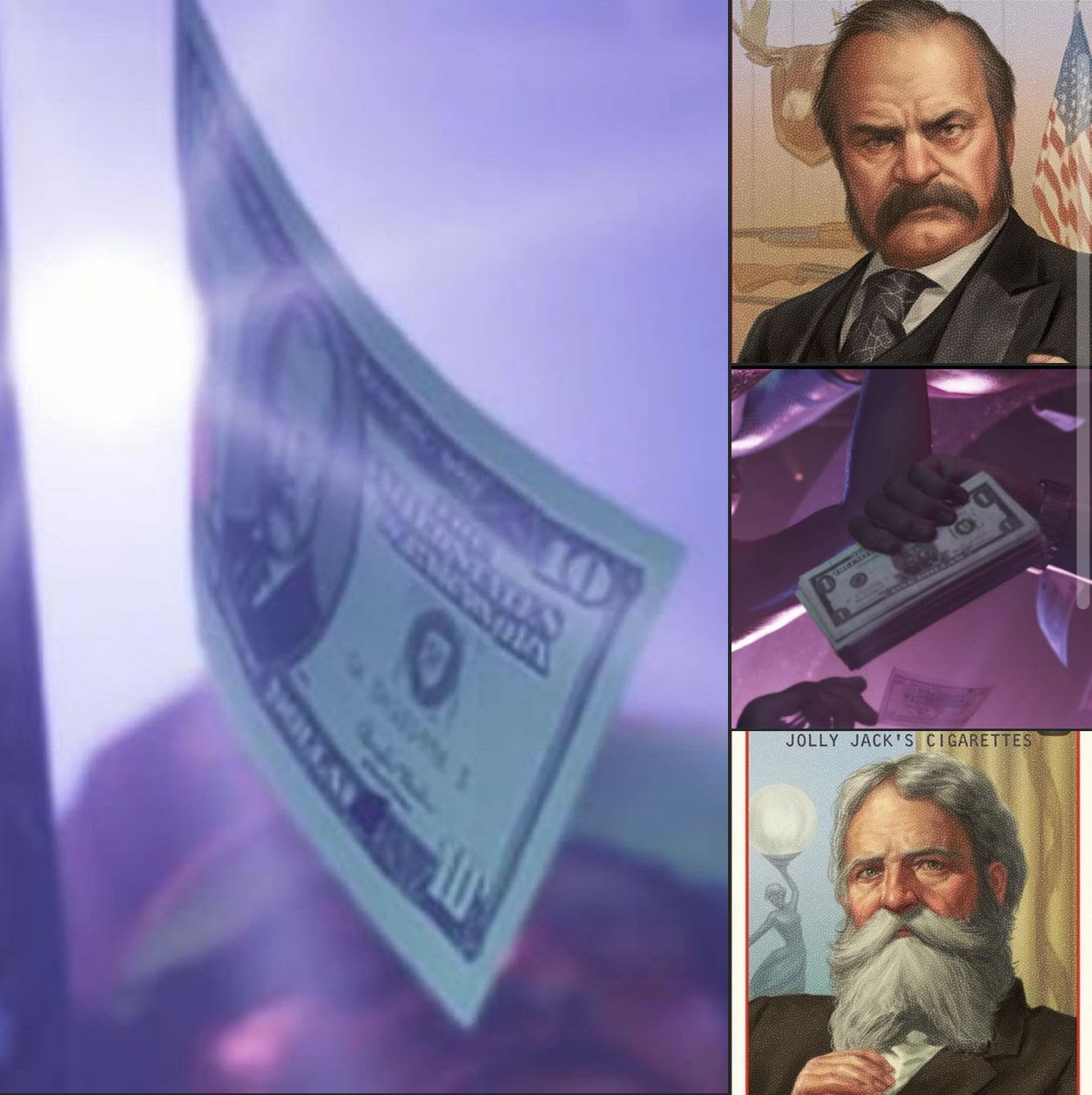 Vice City Bills Feature RDR2 Presidents